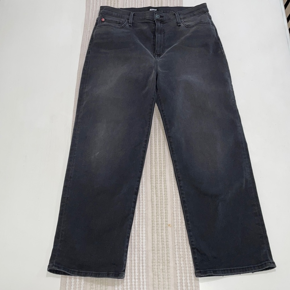 Hudson NOA jeans in mid rise, straight crop. Size 31. Excellent condition. Nice!